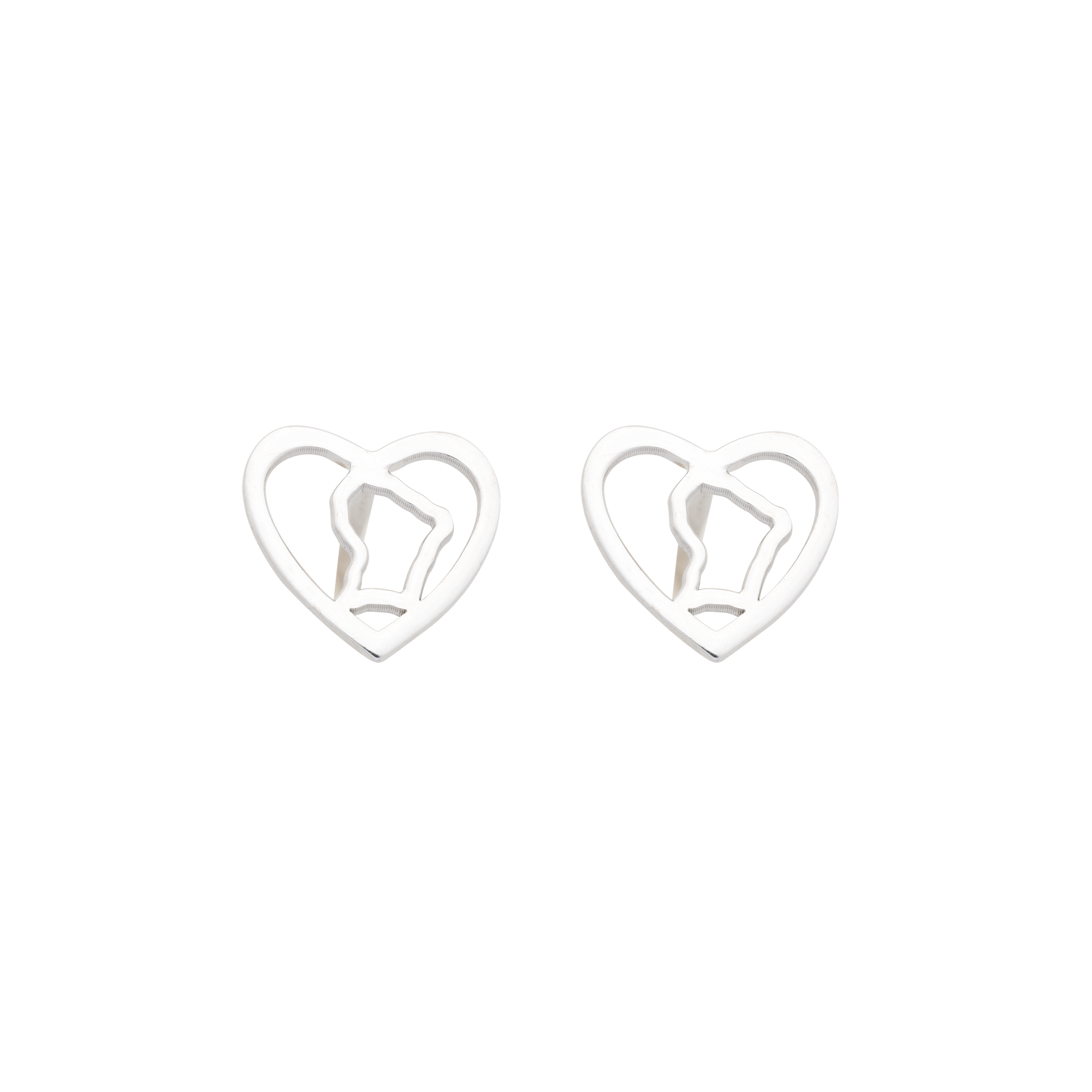 Boucles D'Oreilles En Argent 925 - Modèle Dormeuses - Marque Golden Major - Neuf Avec Étiquettes