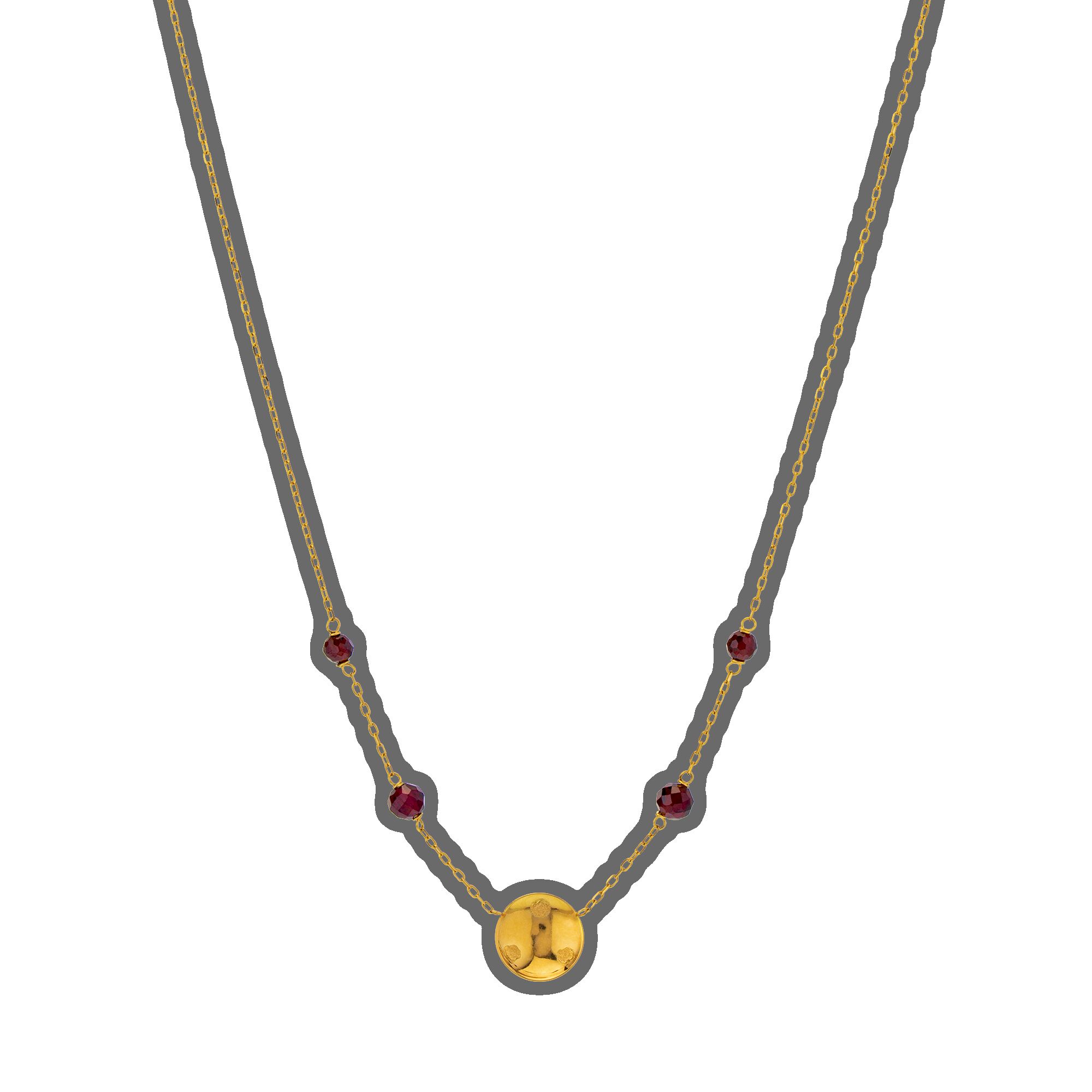 Collier Or750 Batée 45cm | Créolissime