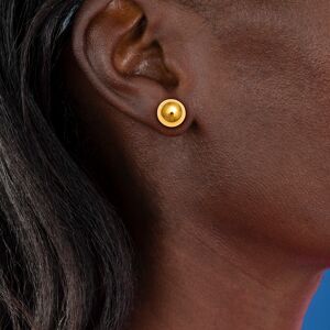 Boucles D'oreilles Bouton En Alliage Pour Femme - Petits Modèles élégants Et Légers - Idéales Pour Quotidien Ou Sortie