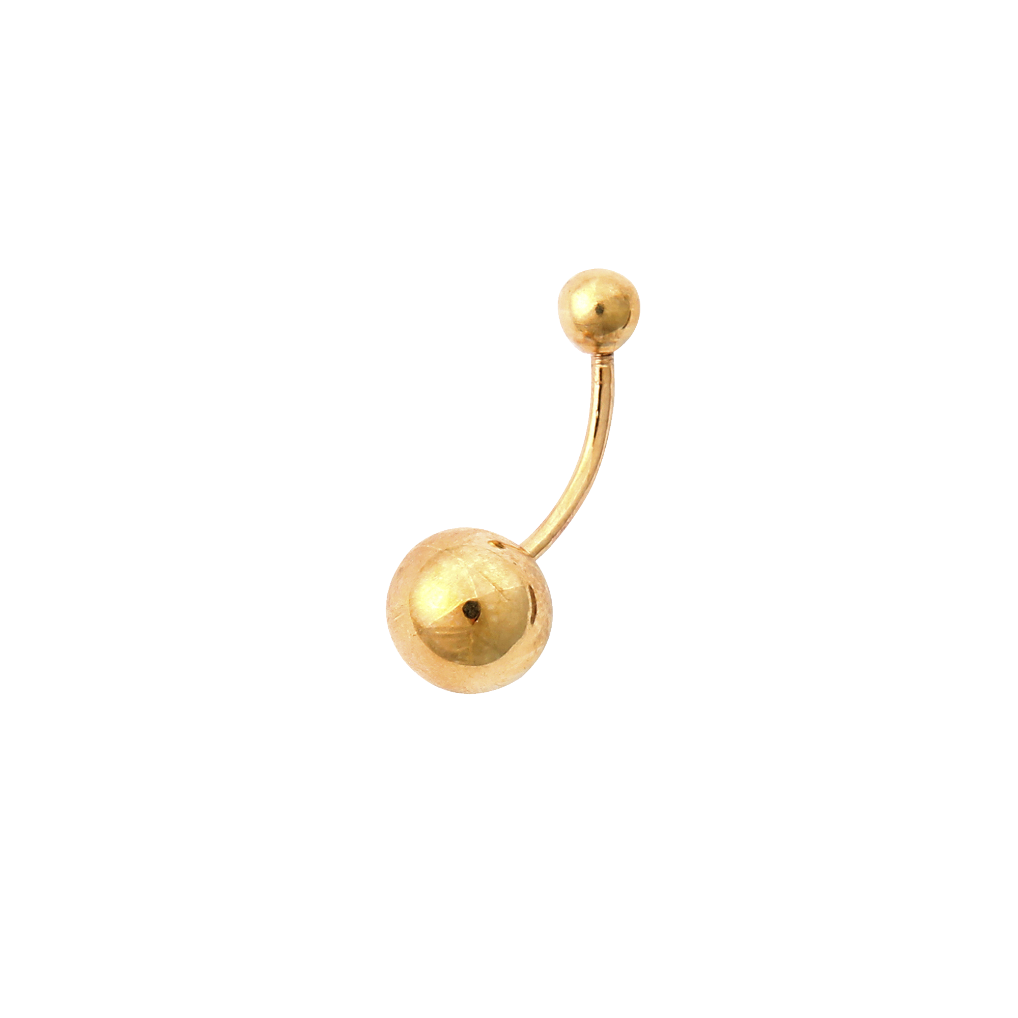 Percing Nombril Or 18K Massif Avec Fleur En CZ - Marque Dolly-Bijoux - Neuf Avec étiquettes