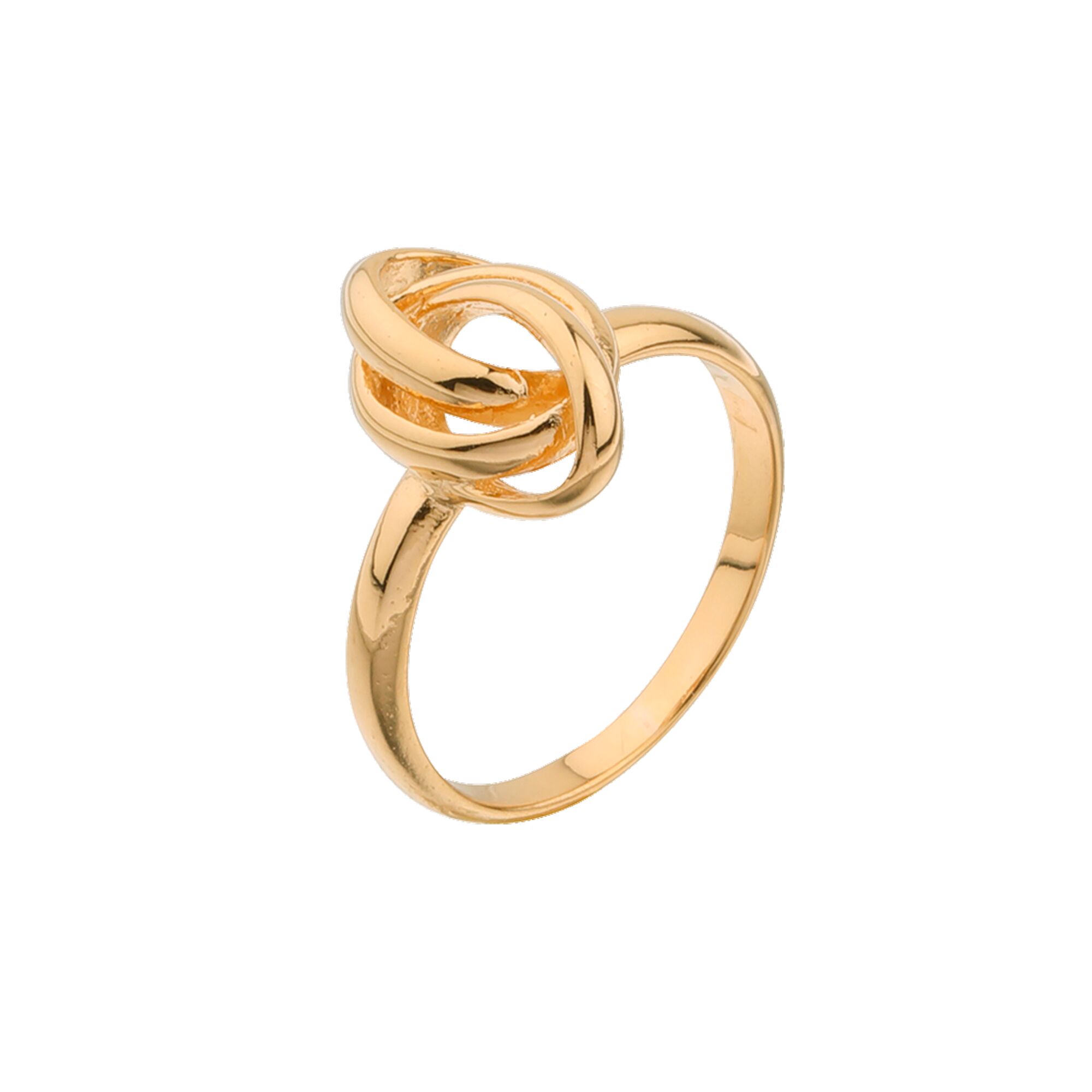 Bague Plaqué Or Nœud Forçat Antillais 58 Créolissime