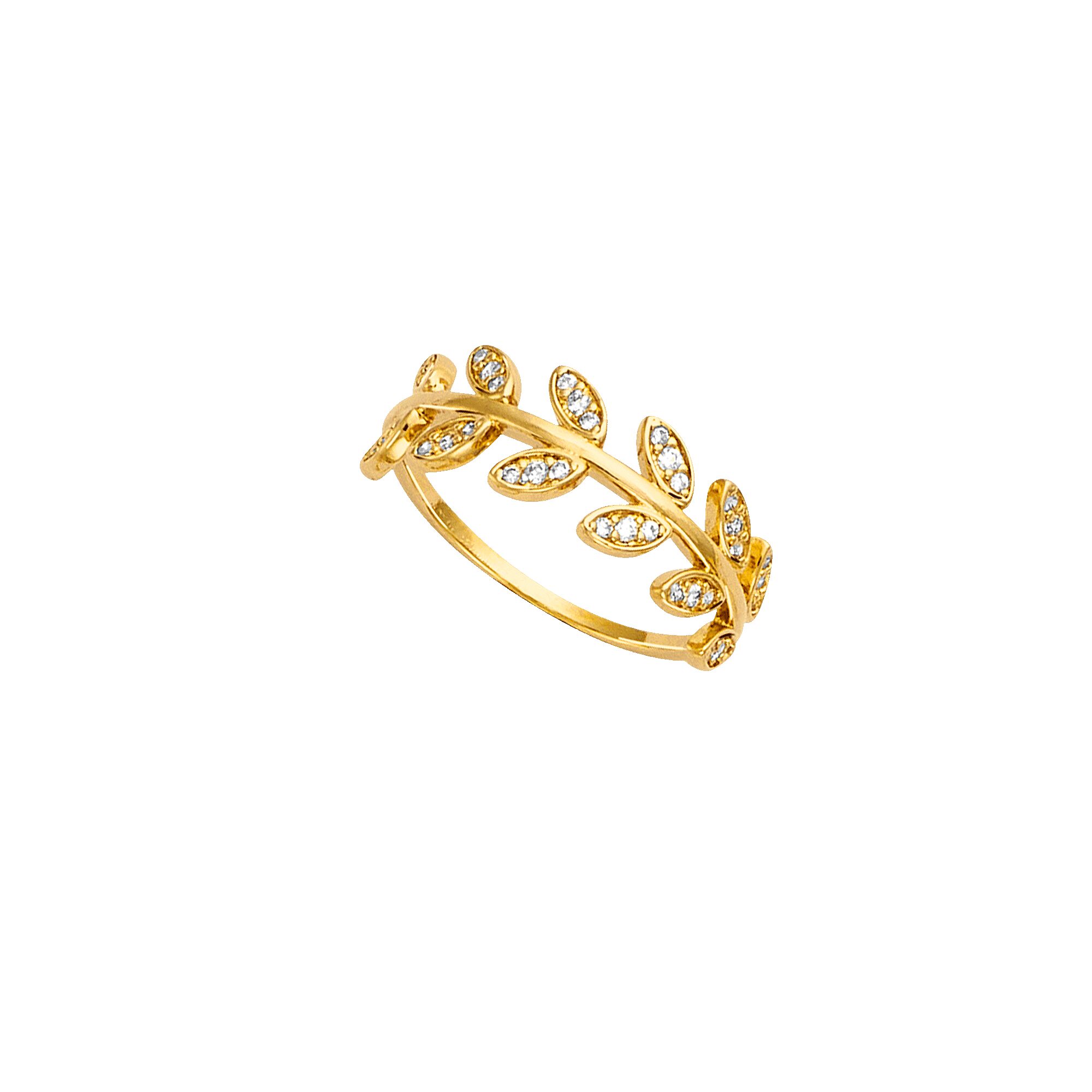Bague en Plaqué Or et Oxyde de Zirconium | Bague Femme | 1011466 | Julien d'Orcel