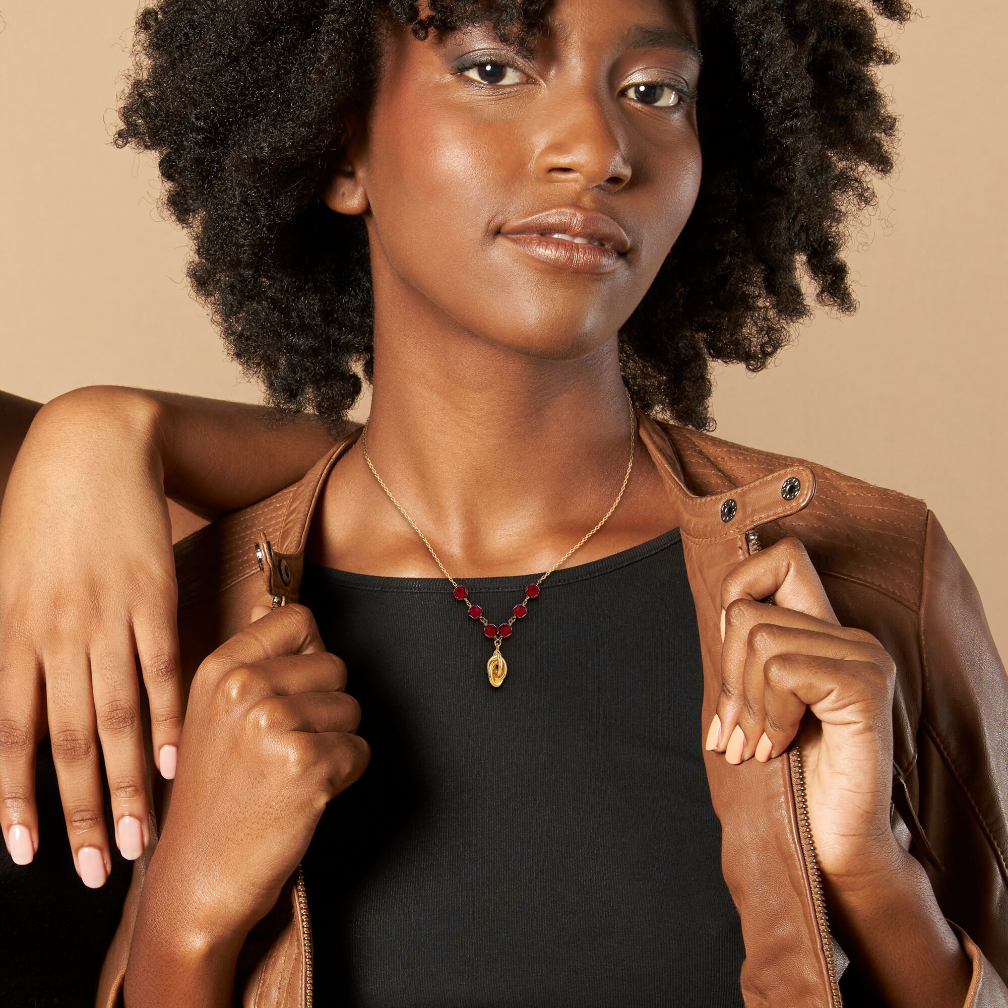 Collier En Plaqué Or Avec Motif Nœud - Réf. M471 - Occasion, Bijou Délicat