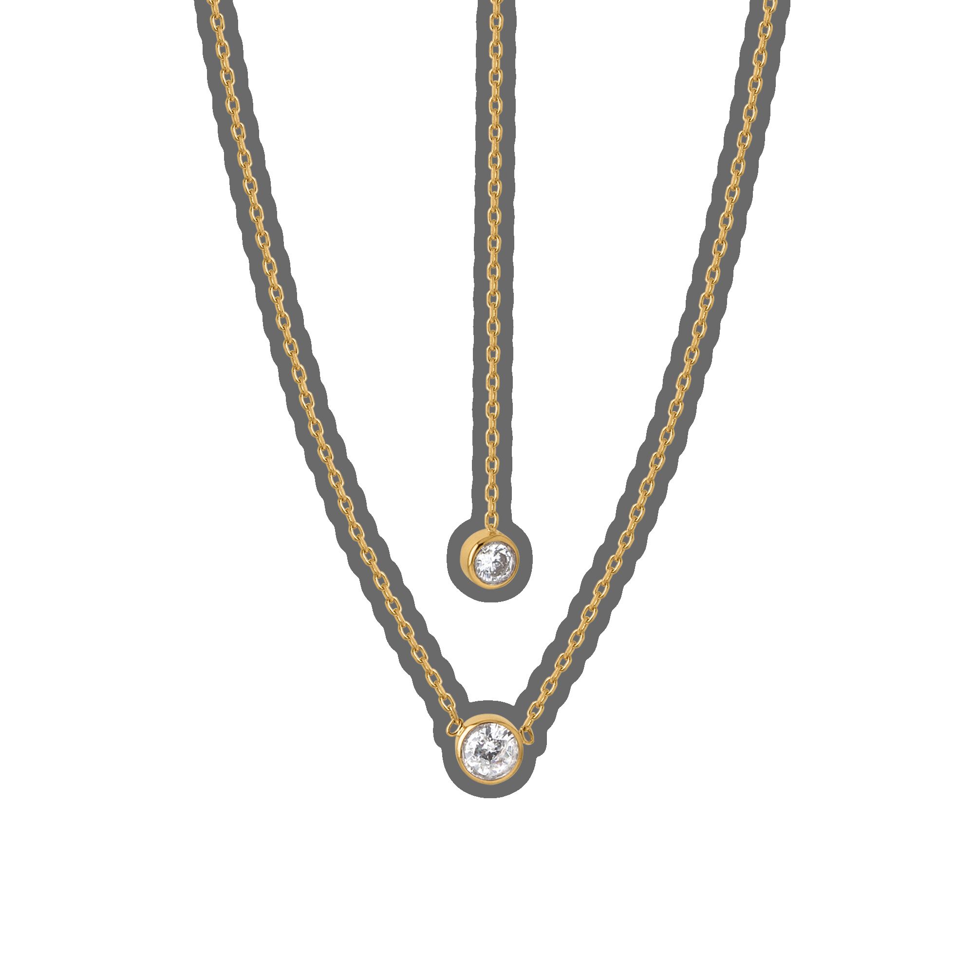 Bijoux Or 18 carats femme - Collier tendance en Or 18 carats, pour femme. - Colliers/Vente flash